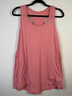 Reebok Women’s Racerback Tank Top, Color: Pink, Size: XL